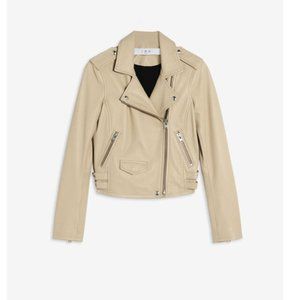 Iro Lambskin Leather Jacket Size 36